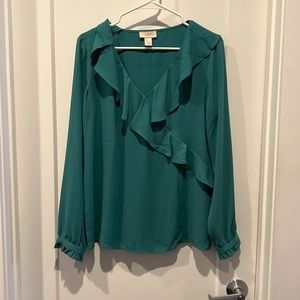 Loft Ruffle Blouse